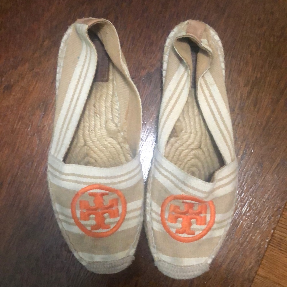 Tory Burch Logo Espadrille, 8